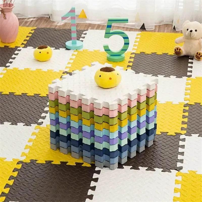  8PCS Tatami Gyms and Playmats Baby Floor Mat Sound Deadening Puzzle Mat for Babies Noise Reduction and Playground Entertainment -  ToylandEU™