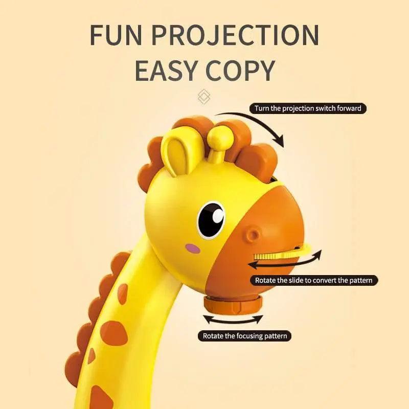  Children's Projection Drawing Board Multi-Functional Drawing Table Projector Graffiti Puzzle Toy -  ToylandEU™