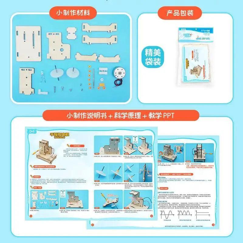  DIY Electric Hand Generator STEM Kits Educational Puzzle Games -  ToylandEU™