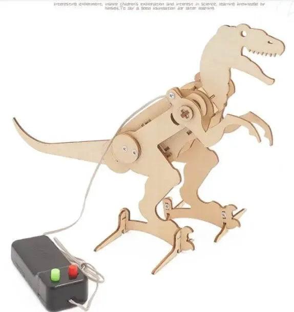  DIY Science Toys Children Educational STEM Kits Dinosaur Model Technology Experimental Tool Wood Puzzle Games School Supply -  ToylandEU™