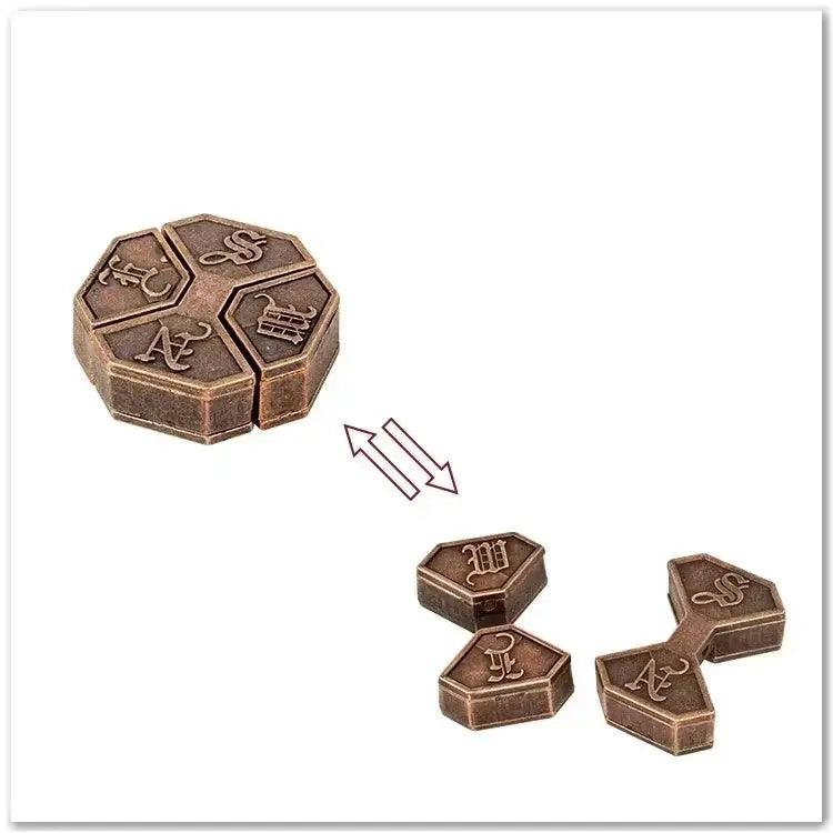  Metal Brain Teaser Puzzle IQ Challenge For All Ages -  ToylandEU™