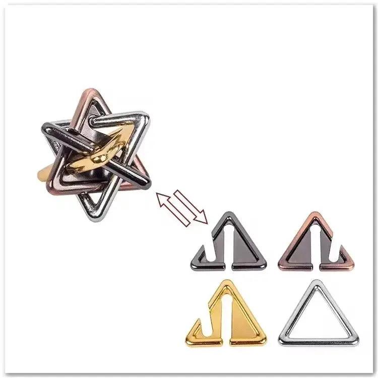  Metal Brain Teaser Puzzle IQ Challenge For All Ages -  ToylandEU™