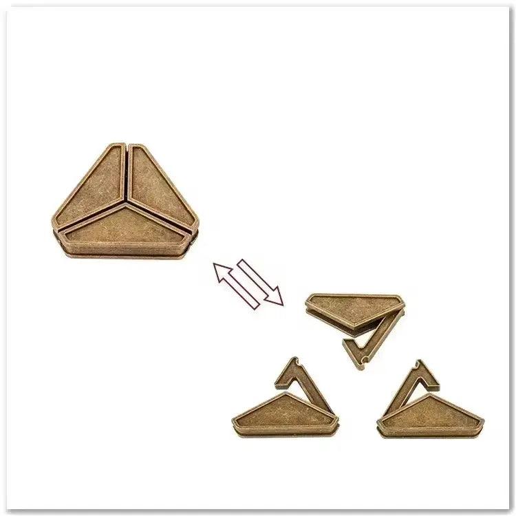  Metal Brain Teaser Puzzle IQ Challenge For All Ages -  ToylandEU™