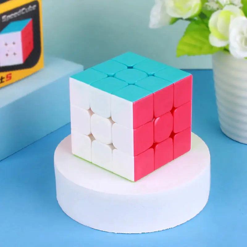  Stickerless 3x3 Speed Cube Warrior S Magic Cube Pro -  ToylandEU™