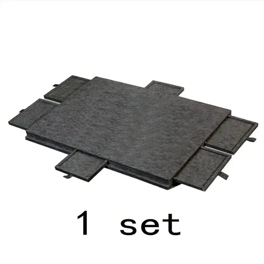  Puzzle Storage Table Six Drawers Felt Top Space Saving -  ToylandEU™