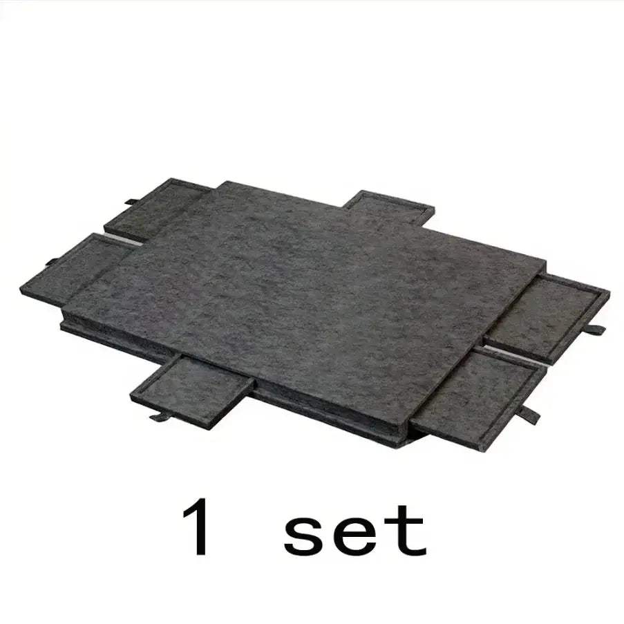  Puzzle Storage Table Six Drawers Felt Top Space Saving -  ToylandEU™