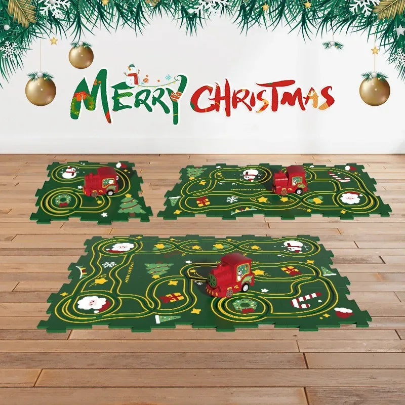 Puzzle Train Educational Toy For Creative Stem Brain Boost - ToylandEU