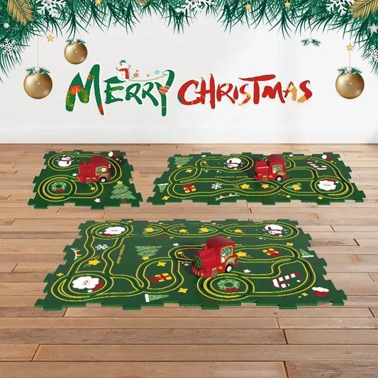 Puzzle Train Educational Toy For Creative Stem Brain Boost - ToylandEU