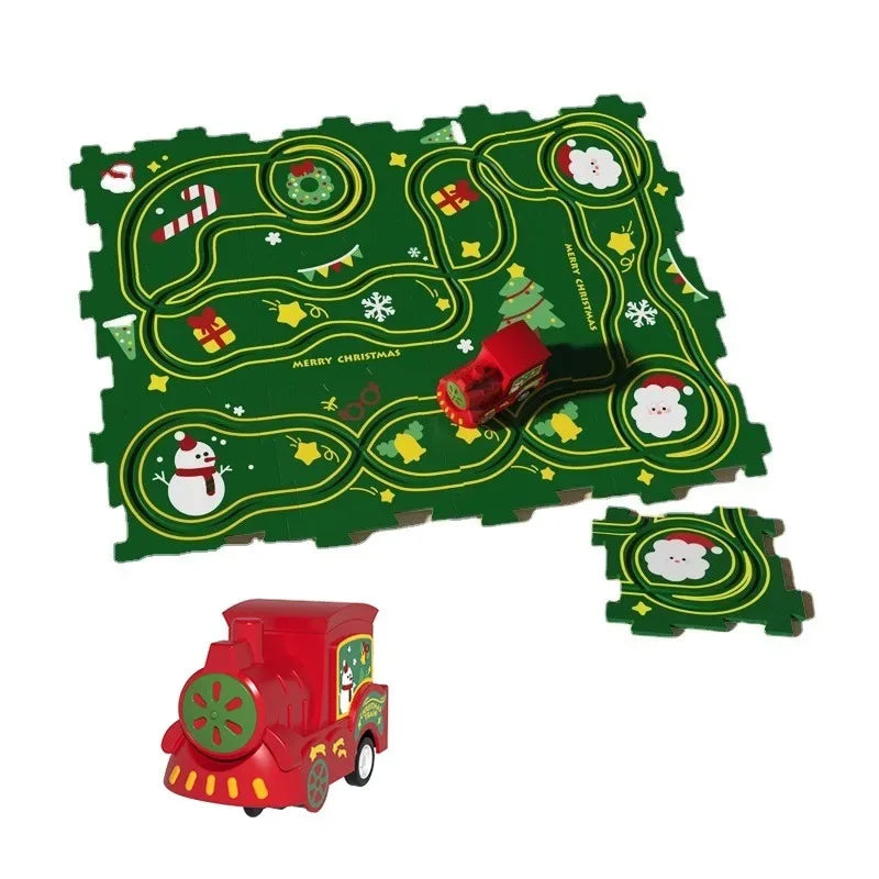 Puzzle Train Educational Toy For Creative Stem Brain Boost - ToylandEU