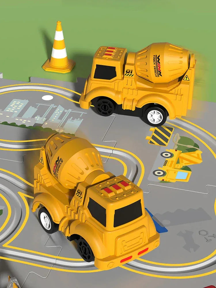 Puzzle Train Educational Toy For Creative Stem Brain Boost - ToylandEU