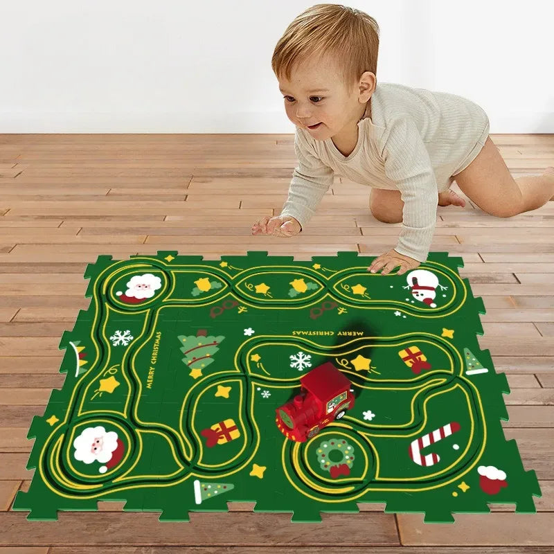 Puzzle Train Educational Toy For Creative Stem Brain Boost - ToylandEU