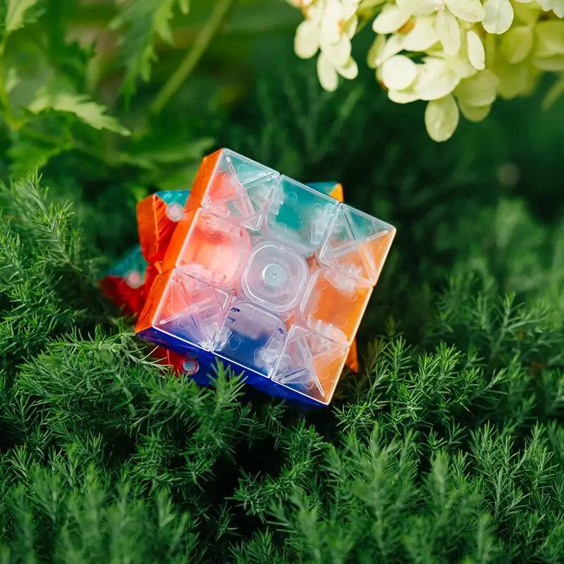  Transparent Magnetic 3x3 Rubiks Cube Ultra Fast Silent -  ToylandEU™