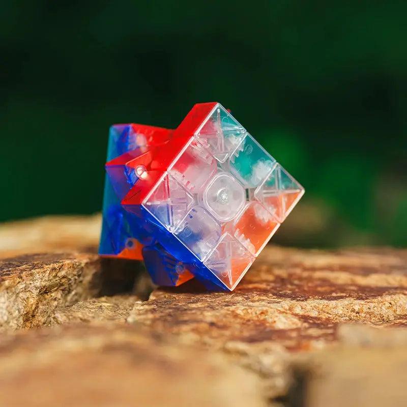  Transparent Magnetic 3x3 Rubiks Cube Ultra Fast Silent -  ToylandEU™