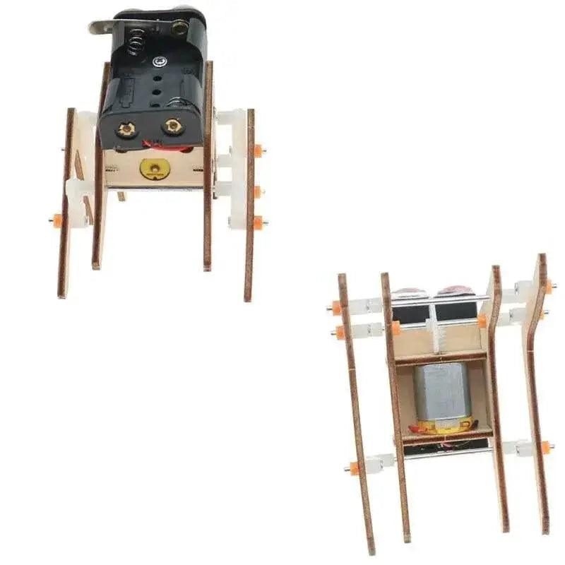  Walking Spider Robot Bionic Spiderman Model Science Education Kit Wooden STEM Puzzle -  ToylandEU™