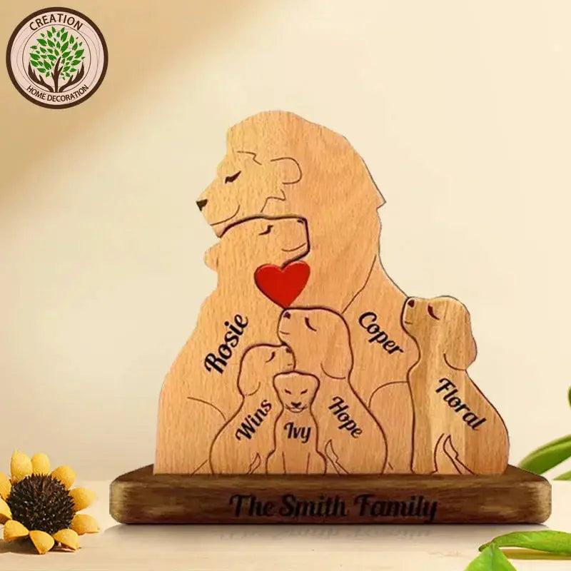  Personalized Wooden Animal Puzzles With Custom Names -  ToylandEU™