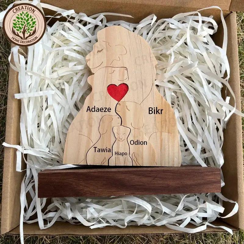  Personalized Wooden Animal Puzzles With Custom Names -  ToylandEU™
