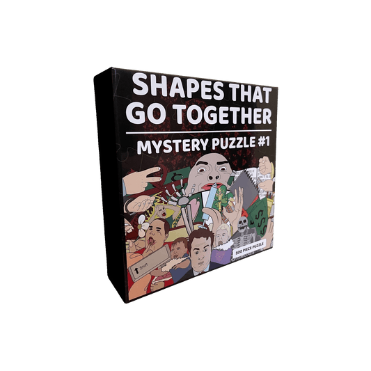 Jigsaw Puzzle | Mystery Shape Assembly | F Life Game Art | Single Pack