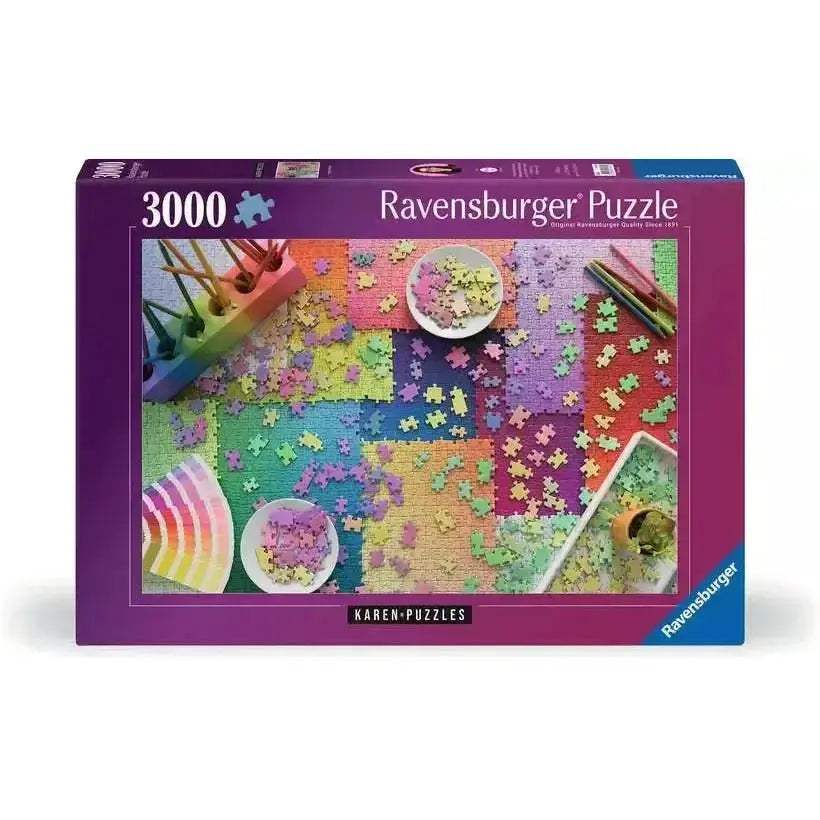 Puzzles on Puzzles 3000 Piece Jigsaw Puzzle Ravensburger - ToylandEU