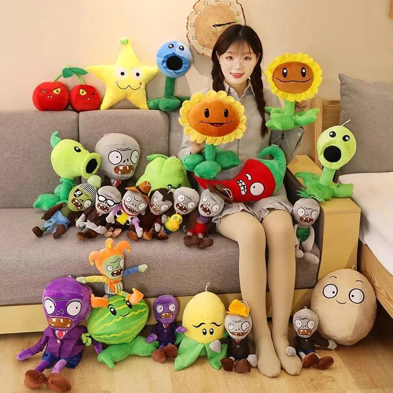PvZ Plush Toy | Soft Cotton Stuffed | Toylandeu™