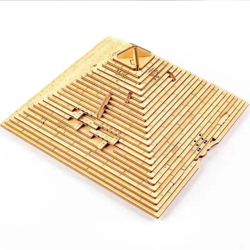  Pyramid Puzzle Box With Hidden Compartment Wooden -  ToylandEU™
