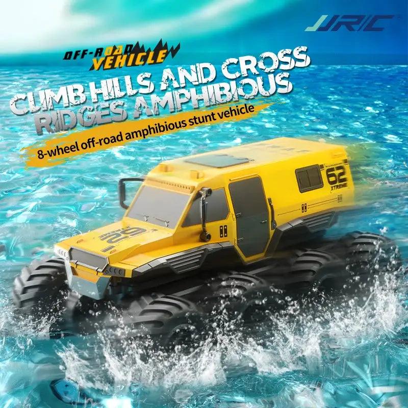  Q137 RC Car Amphibious 8 Wheel Off Road Waterproof Durable -  ToylandEU™
