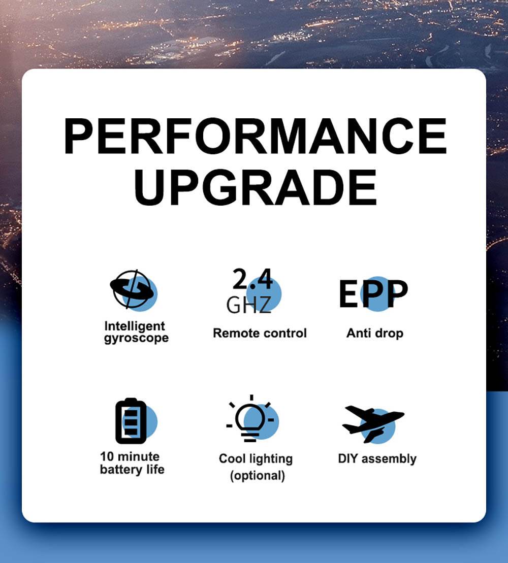 QF008 Boeing 787 550mm Wingspan EPP RC Glider RTF - ToylandEU