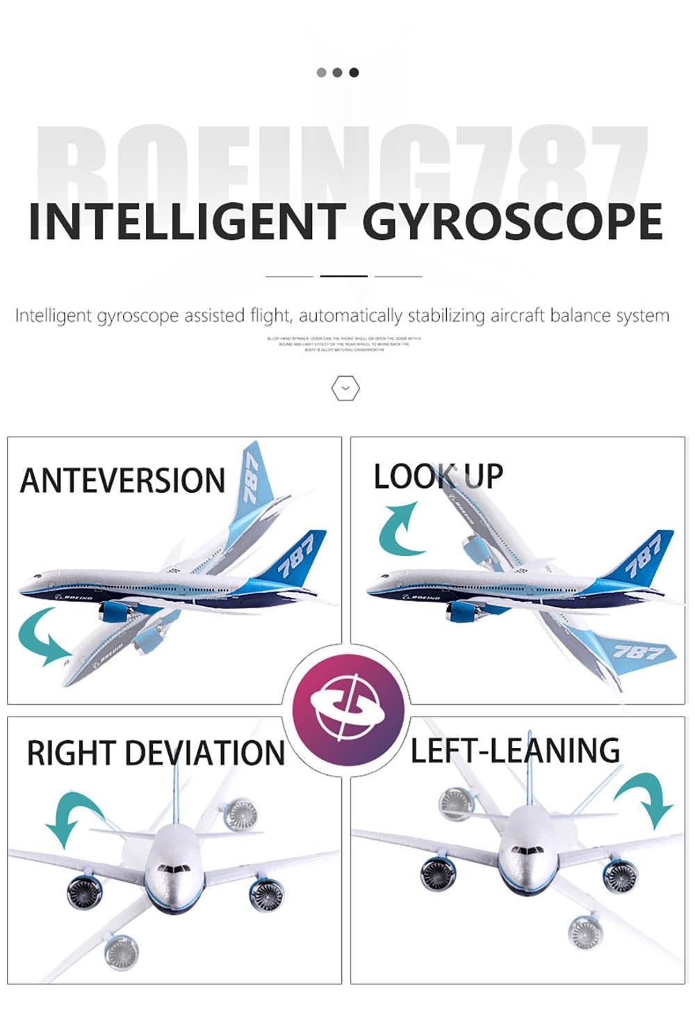 QF008 Boeing 787 550mm Wingspan EPP RC Glider RTF - ToylandEU