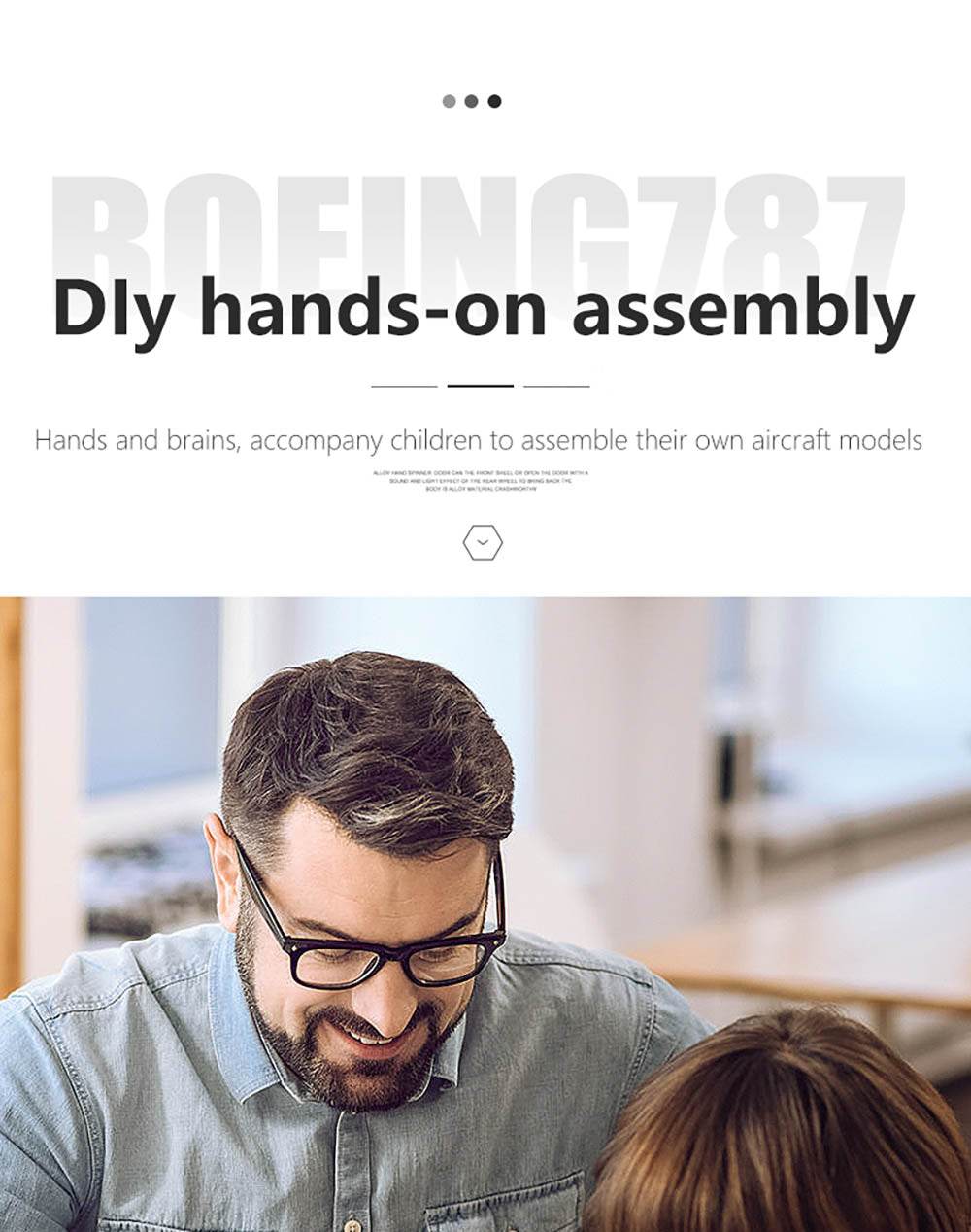 QF008 Boeing 787 550mm Wingspan EPP RC Glider RTF - ToylandEU