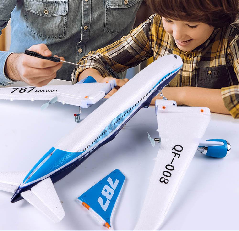 QF008 Boeing 787 550mm Wingspan EPP RC Glider RTF - ToylandEU