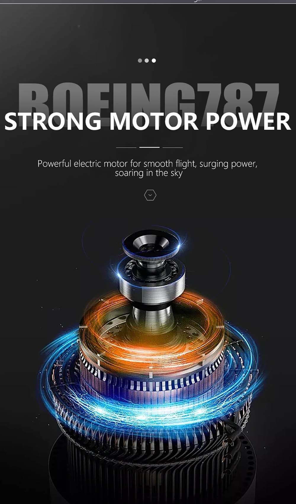 QF008 Boeing 787 550mm Wingspan EPP RC Glider RTF - ToylandEU