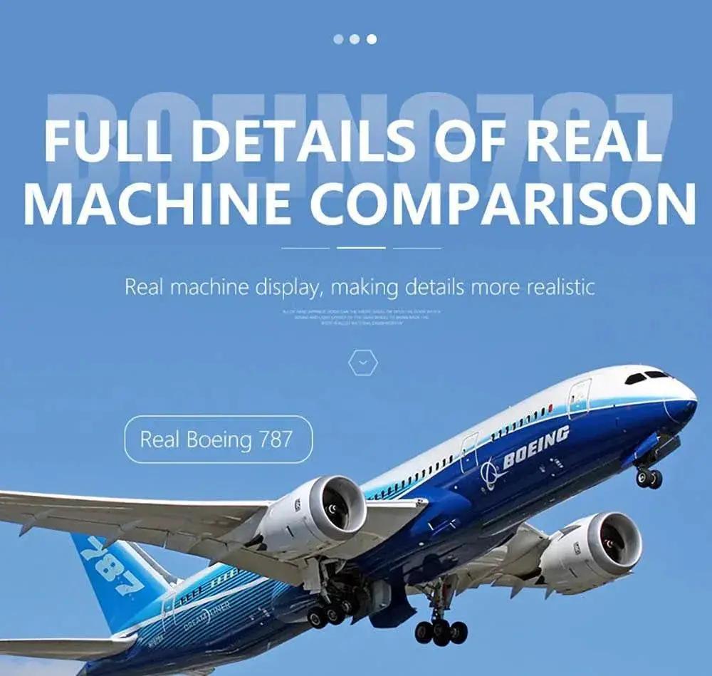  QF008 Boeing 787 550mm Wingspan RC Airplane Glider RTF -  ToylandEU™