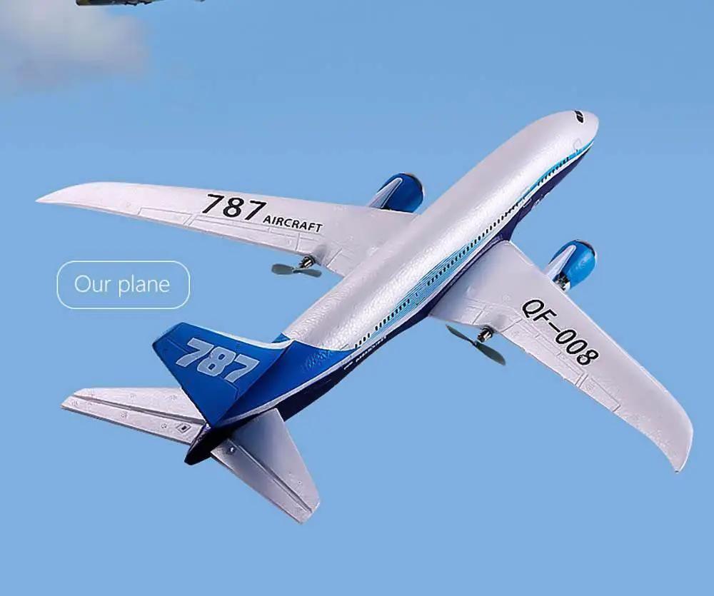  QF008 Boeing 787 550mm Wingspan RC Airplane Glider RTF -  ToylandEU™