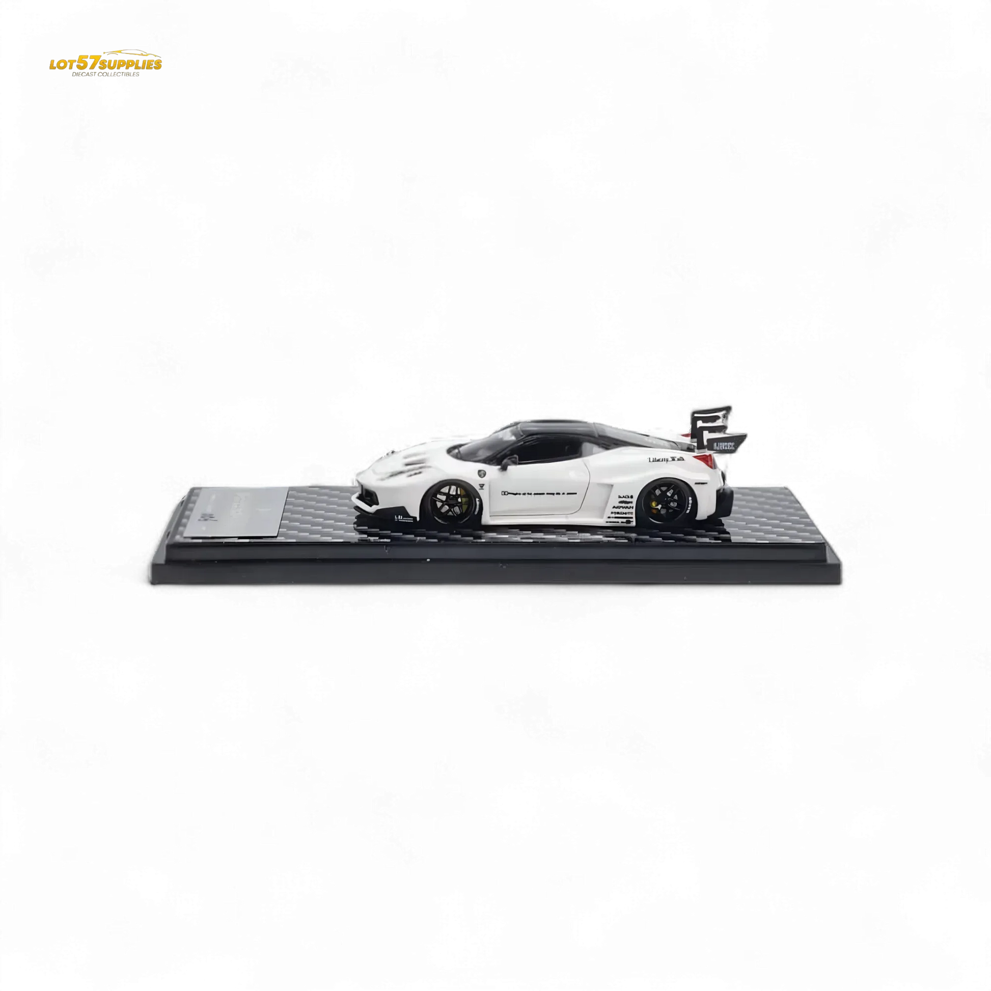 QIDIAN 458 LBWK GT Resin Model Limited to 199 Pcs White 1:64 - ToylandEU