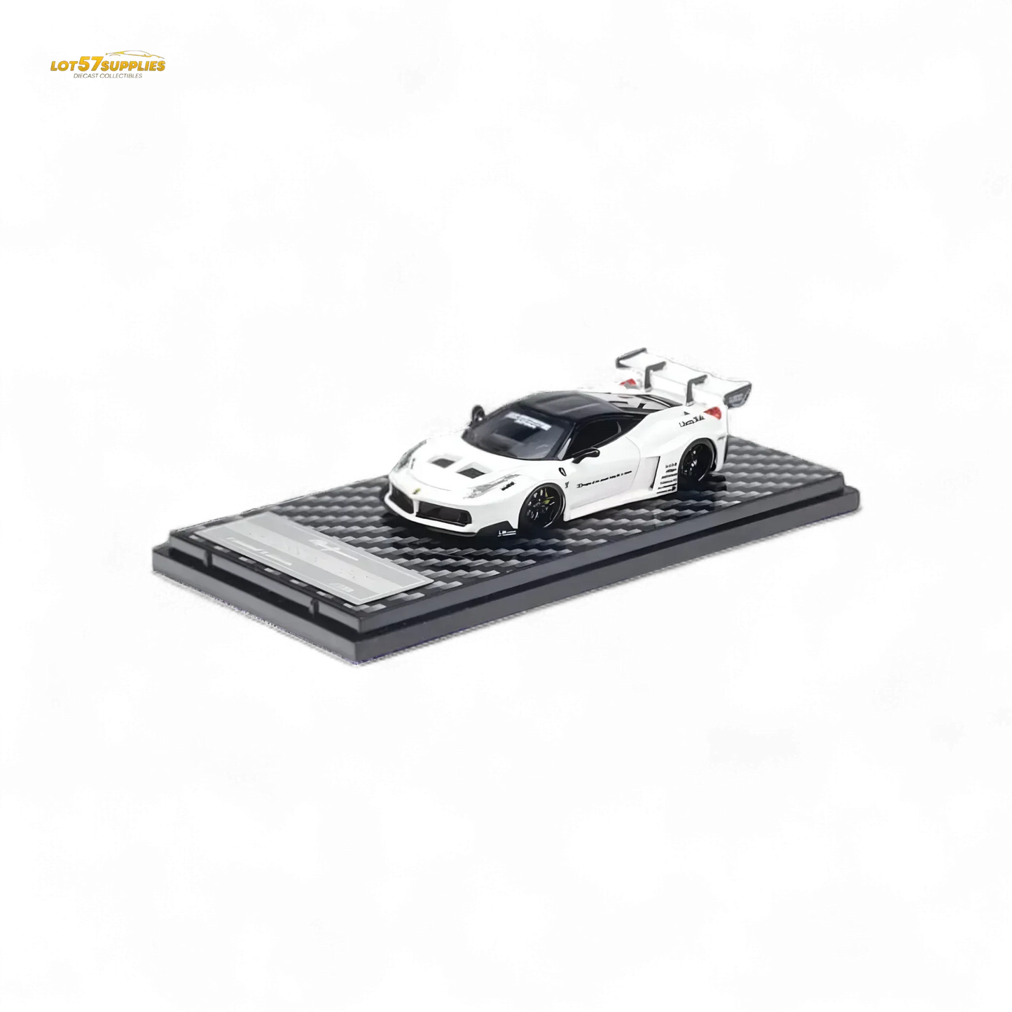 QIDIAN 458 LBWK GT Resin Model Limited to 199 Pcs White 1:64 - ToylandEU