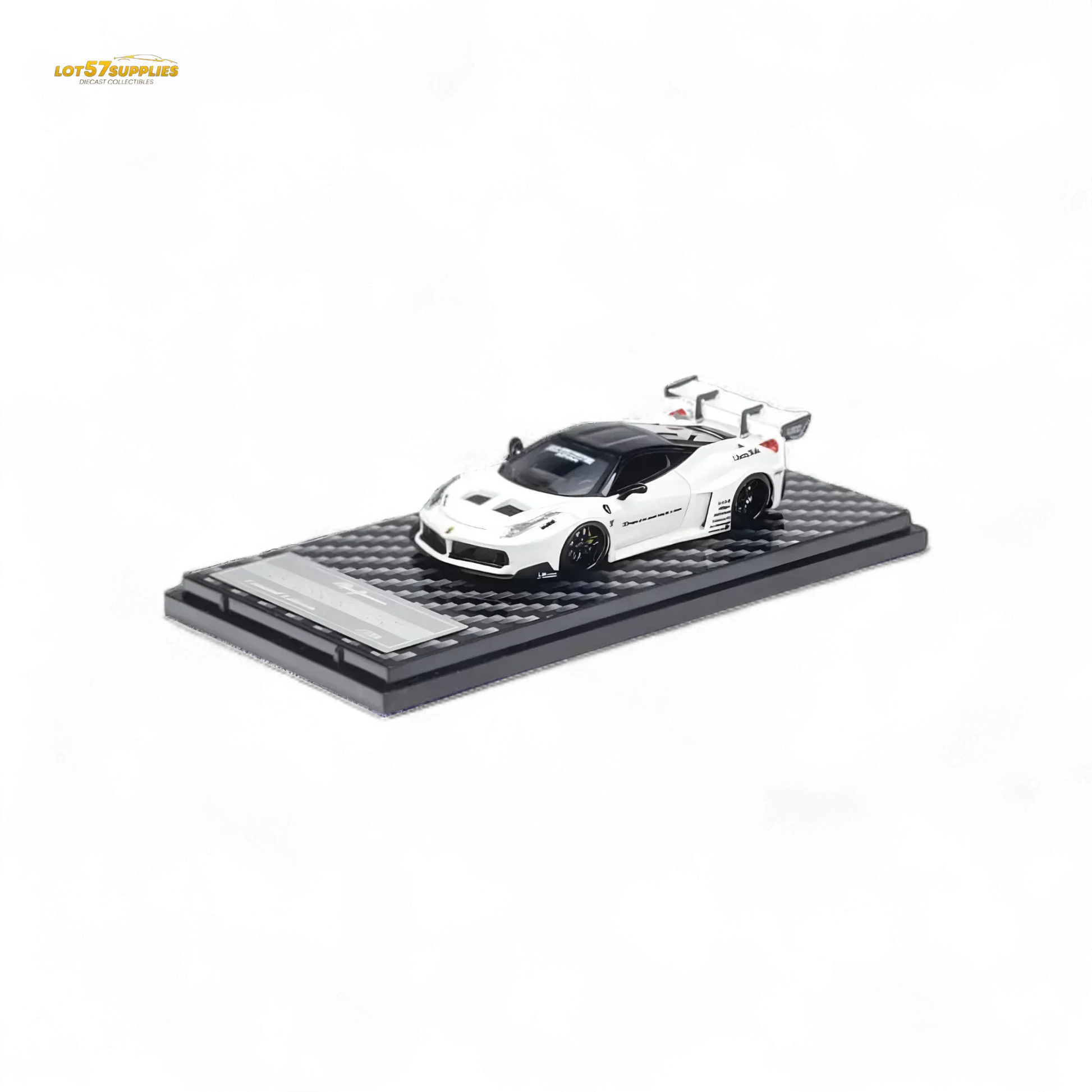 QIDIAN 458 LBWK GT Resin Model Limited to 199 Pcs White 1:64 - ToylandEU