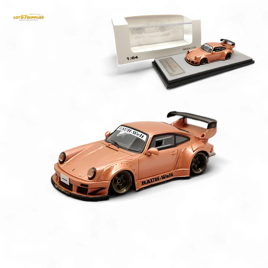 QIDIAN Porsche RWB 930 Champagne Gold 1:64 -  ToylandEU™