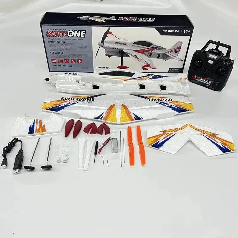  Qidi 550 RC Airplane Stunt Flight Anti Wind -  ToylandEU™