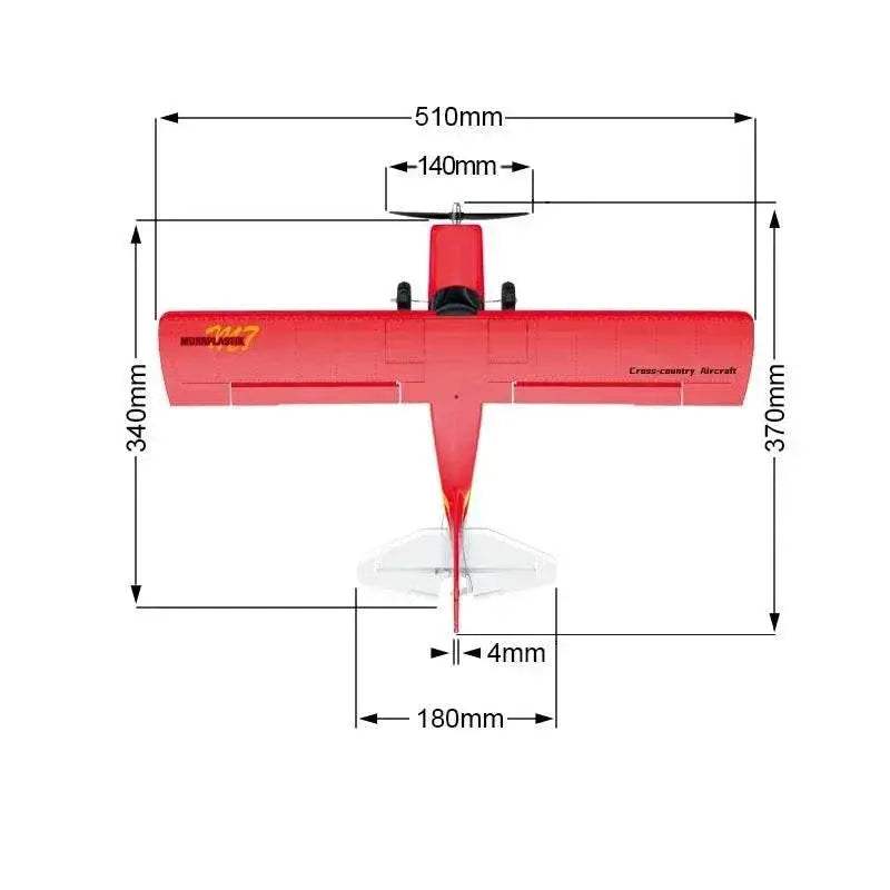 Qidi560 Moore M7 Off-Road RC Plane 4CH Brushless Airplane - ToylandEU