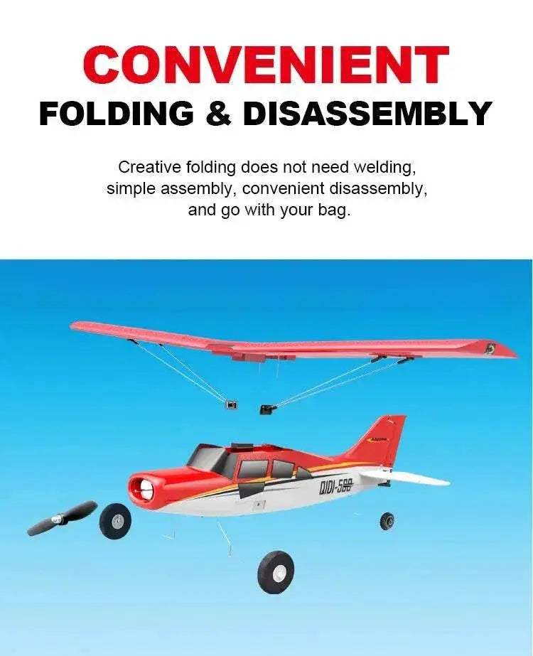 Qidi560 Moore M7 Off-Road RC Plane 4CH Brushless Airplane - ToylandEU