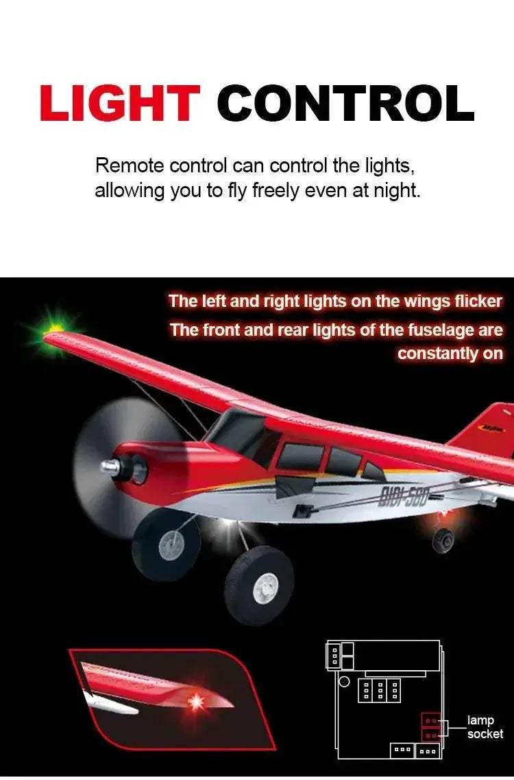 Qidi560 Moore M7 Off-road RC Plane 4CH Brushless Aircraft - ToylandEU