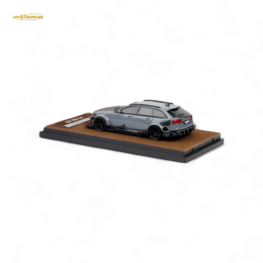  Qidian Model Audi RS6 Avant C7 Cement Grey 1:64 -  ToylandEU™