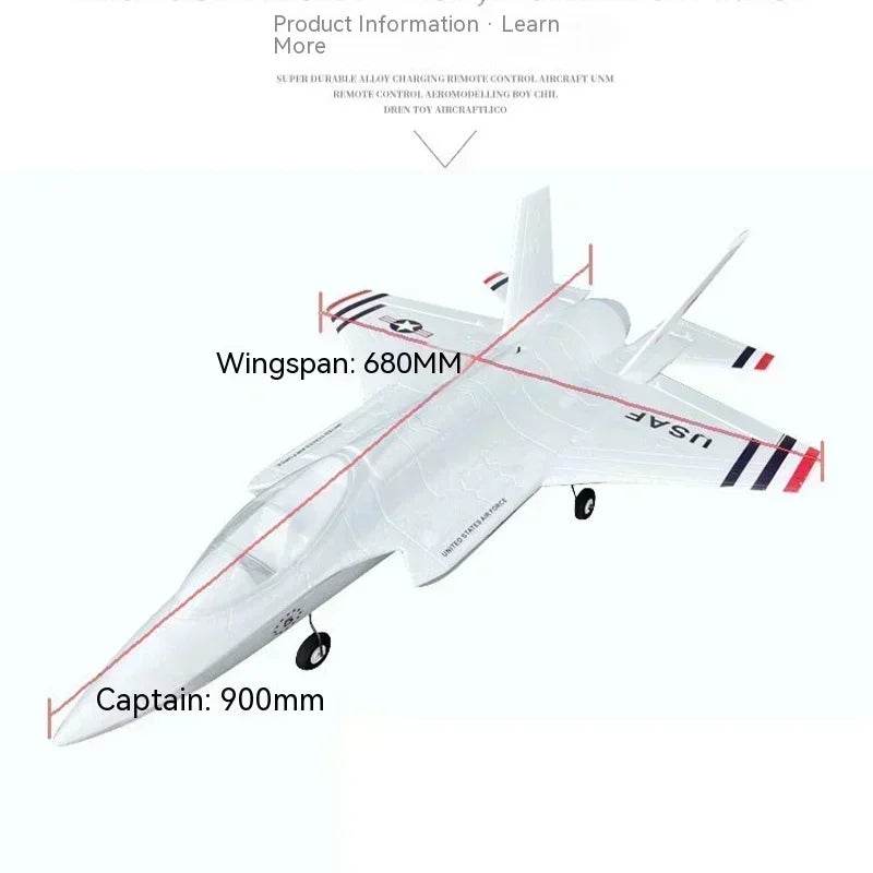 Qlq Rc Plane F35 Lightning Ii 64mm Epo Remote Controlled Aircraft Gift - ToylandEU