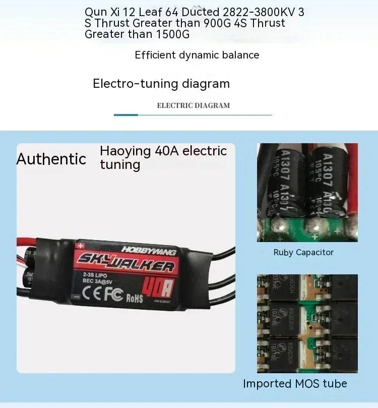 Qlq Rc Plane F35 Lightning Ii 64mm Epo Remote Controlled Aircraft Gift - ToylandEU