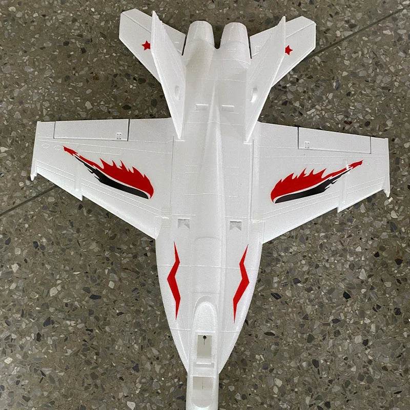 Qlq Rc Plane Remote-Controlled F18 Fighter Model Epp Toy - ToylandEU