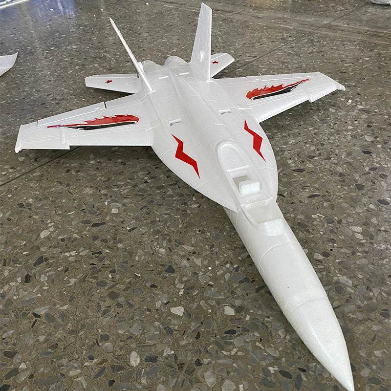 Qlq Rc Plane Remote-Controlled F18 Fighter Model Epp Toy - ToylandEU
