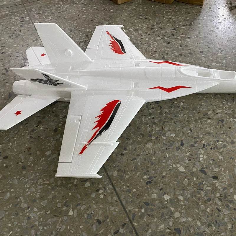 Qlq Rc Plane Remote-Controlled F18 Fighter Model Epp Toy - ToylandEU