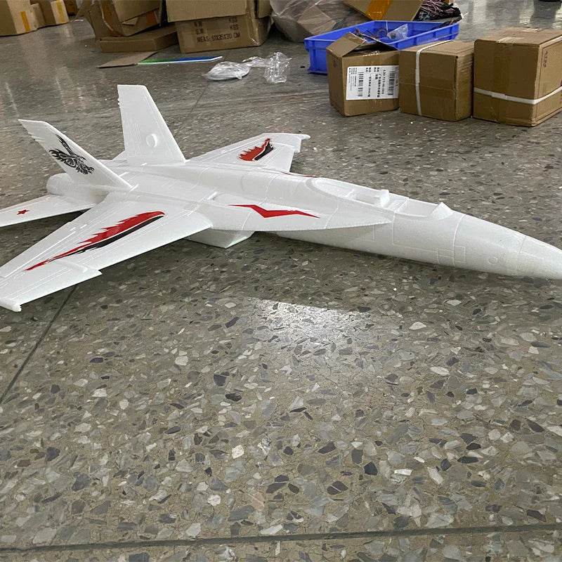 Qlq Rc Plane Remote-Controlled F18 Fighter Model Epp Toy - ToylandEU