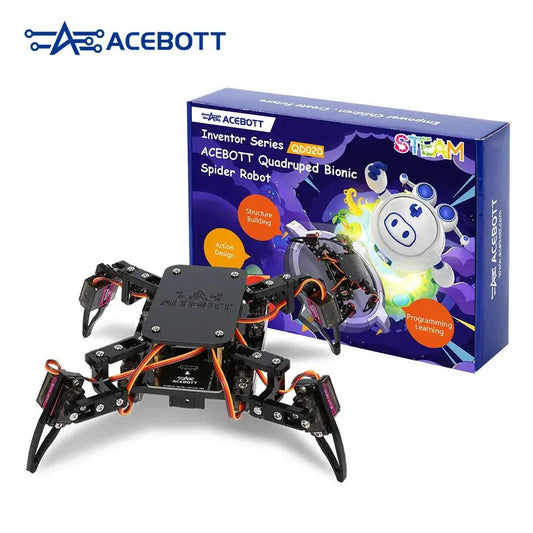  Quadruped Spider Robot Kit With ESP8266 App Controlled -  ToylandEU™