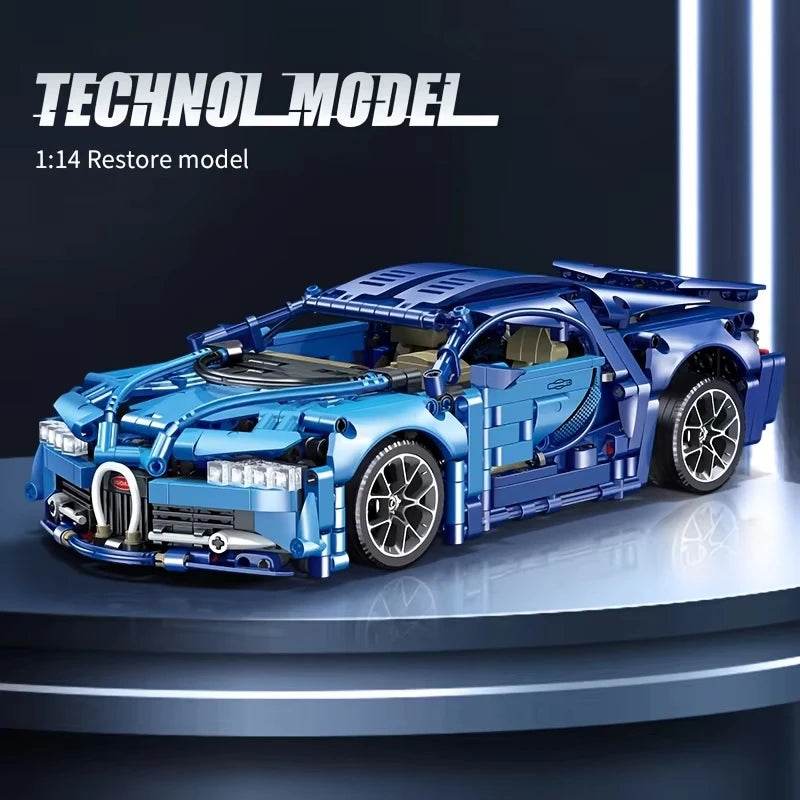 Quality Blocks Kit Sports Car MOC 1 14 For Adults And Kids - ToylandEU