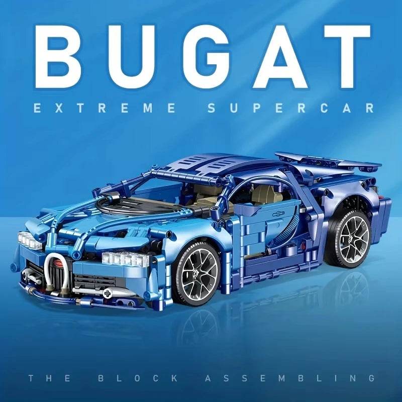 Quality Blocks Kit Sports Car MOC 1 14 For Adults And Kids - ToylandEU